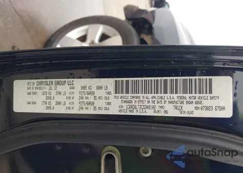 2012 Ram 1500 Slt z USA, uszkodzony, nr VIN 1C6RD6LT2CS349102